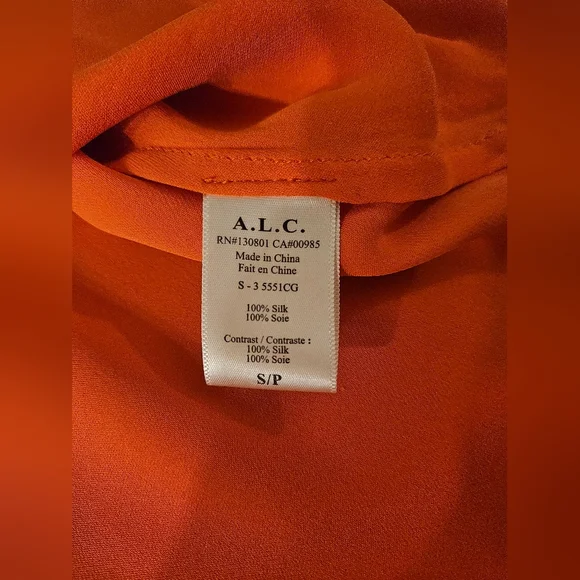 A.L.C. Women's Silk Sleeveless Top Size Small - Picture 7 of 8